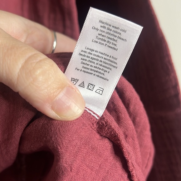 Coldwater Creek Popover Cotton Tunic nwt - Picture 5 of 8